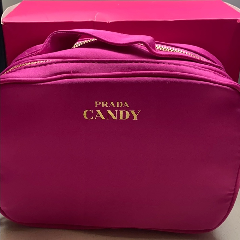 Prada make up bag